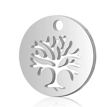 Carica l'immagine nel visualizzatore di Gallery, Bracciale Sfere in Acciaio con Charm