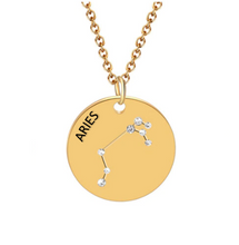 Carica l'immagine nel visualizzatore di Gallery, Collana Zodiaco Crystal