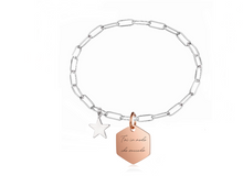 Carica l'immagine nel visualizzatore di Gallery, Bracciale Boho Acciaio con Charm