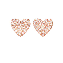 Carica l'immagine nel visualizzatore di Gallery, Mono Orecchino Symbol Stud Gold & Rose