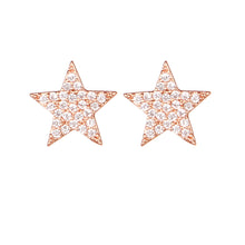Carica l'immagine nel visualizzatore di Gallery, Mono Orecchino Symbol Stud Gold & Rose