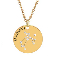 Carica l'immagine nel visualizzatore di Gallery, Collana Zodiaco Crystal