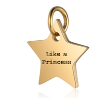 Carica l'immagine nel visualizzatore di Gallery, Bracciale Sfere in Acciaio con Charm