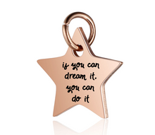 Carica l'immagine nel visualizzatore di Gallery, Bracciale Boho Acciaio con Charm