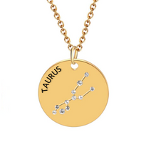 Carica l'immagine nel visualizzatore di Gallery, Collana Zodiaco Crystal