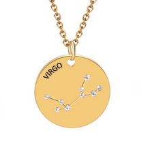 Carica l'immagine nel visualizzatore di Gallery, Collana Zodiaco Crystal