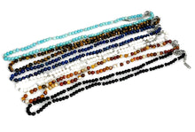 Carica l'immagine nel visualizzatore di Gallery, Collana Sfere Pietre Naturali e Acciaio Indus