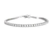 Carica l'immagine nel visualizzatore di Gallery, Bracciale Tennis in argento 925