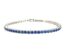 Carica l'immagine nel visualizzatore di Gallery, Bracciale Tennis Color in argento 925