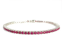 Carica l'immagine nel visualizzatore di Gallery, Bracciale Tennis Color in argento 925