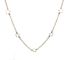 Carica l'immagine nel visualizzatore di Gallery, Collana Con micro stelle smaltate