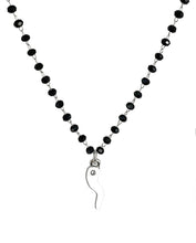 Carica l'immagine nel visualizzatore di Gallery, Collana Rosario Cornetto smaltato