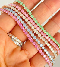 Carica l'immagine nel visualizzatore di Gallery, Bracciale Tennis Ice