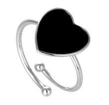 Carica l'immagine nel visualizzatore di Gallery, Anello Piercing Cuore smaltato