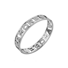 Carica l'immagine nel visualizzatore di Gallery, Bangle Manetta Scritte