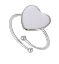 Carica l'immagine nel visualizzatore di Gallery, Anello Piercing Cuore smaltato
