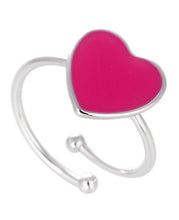 Carica l'immagine nel visualizzatore di Gallery, Anello Piercing Cuore smaltato