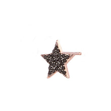 Carica l'immagine nel visualizzatore di Gallery, Mono Orecchino Black Symbol Stud