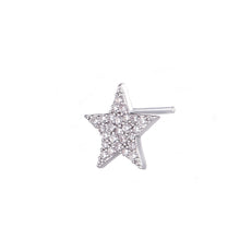 Carica l'immagine nel visualizzatore di Gallery, Mono Orecchino Symbol Stud Silver