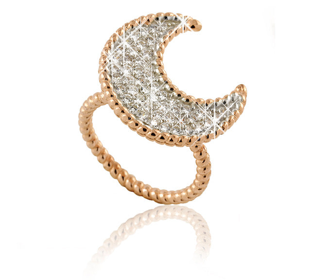 Anello Luna e Stella