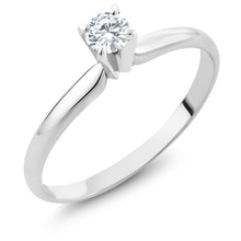 Carica l&#39;immagine nel visualizzatore di Gallery, Anello Solitario con Diamante
