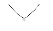 Carica l&#39;immagine nel visualizzatore di Gallery, Collana Rosario con Charm Silver
