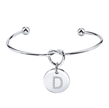 Carica l&#39;immagine nel visualizzatore di Gallery, Bracciale Nodo con Iniziale
