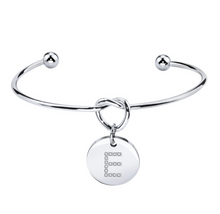 Carica l&#39;immagine nel visualizzatore di Gallery, Bracciale Nodo con Iniziale
