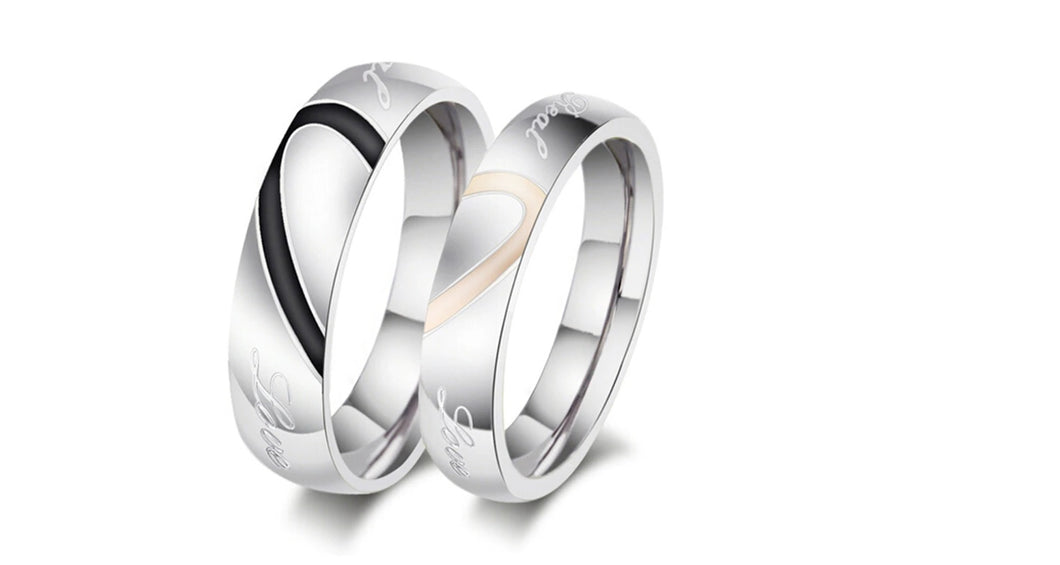 Anello Cuore spezzato Love