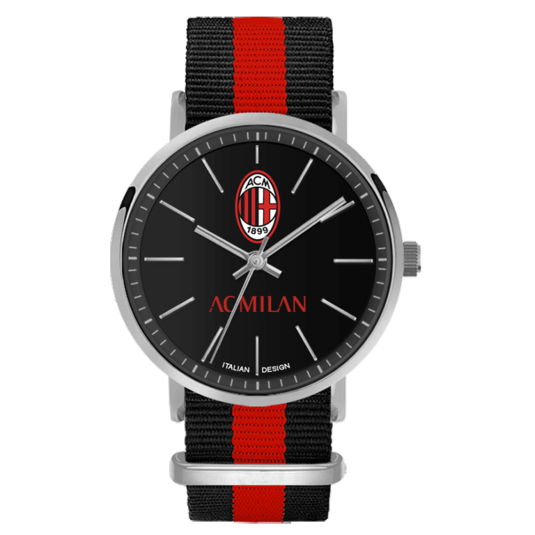 Orologio Milan tessuto TIDY DELUXE BLACK