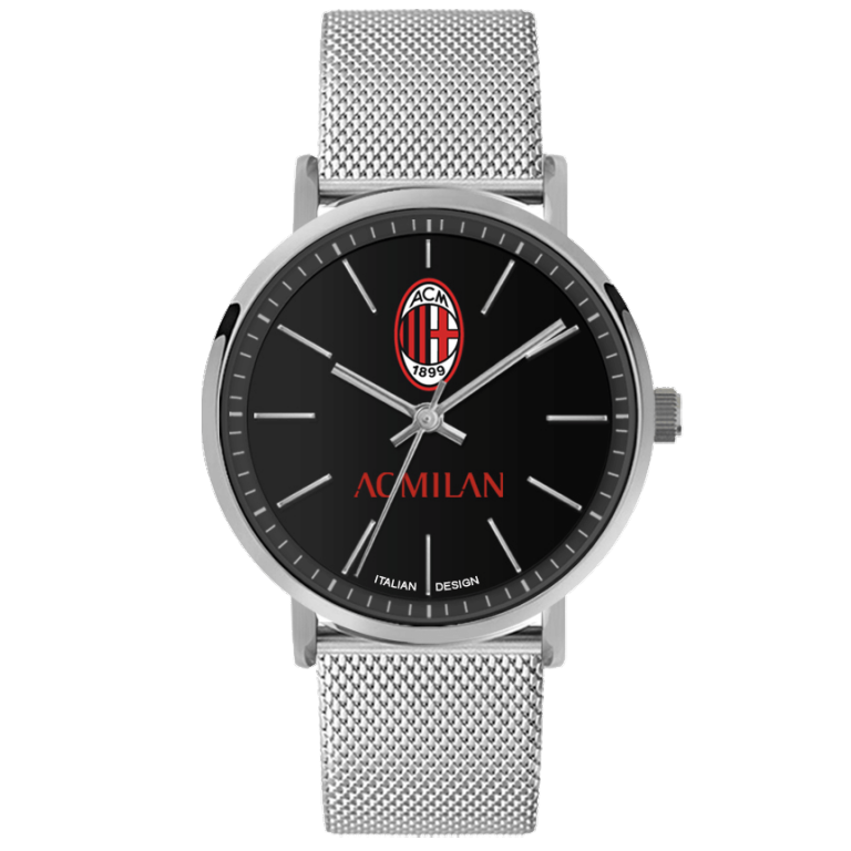 Orologio Milan total silver TIDY DELUXE