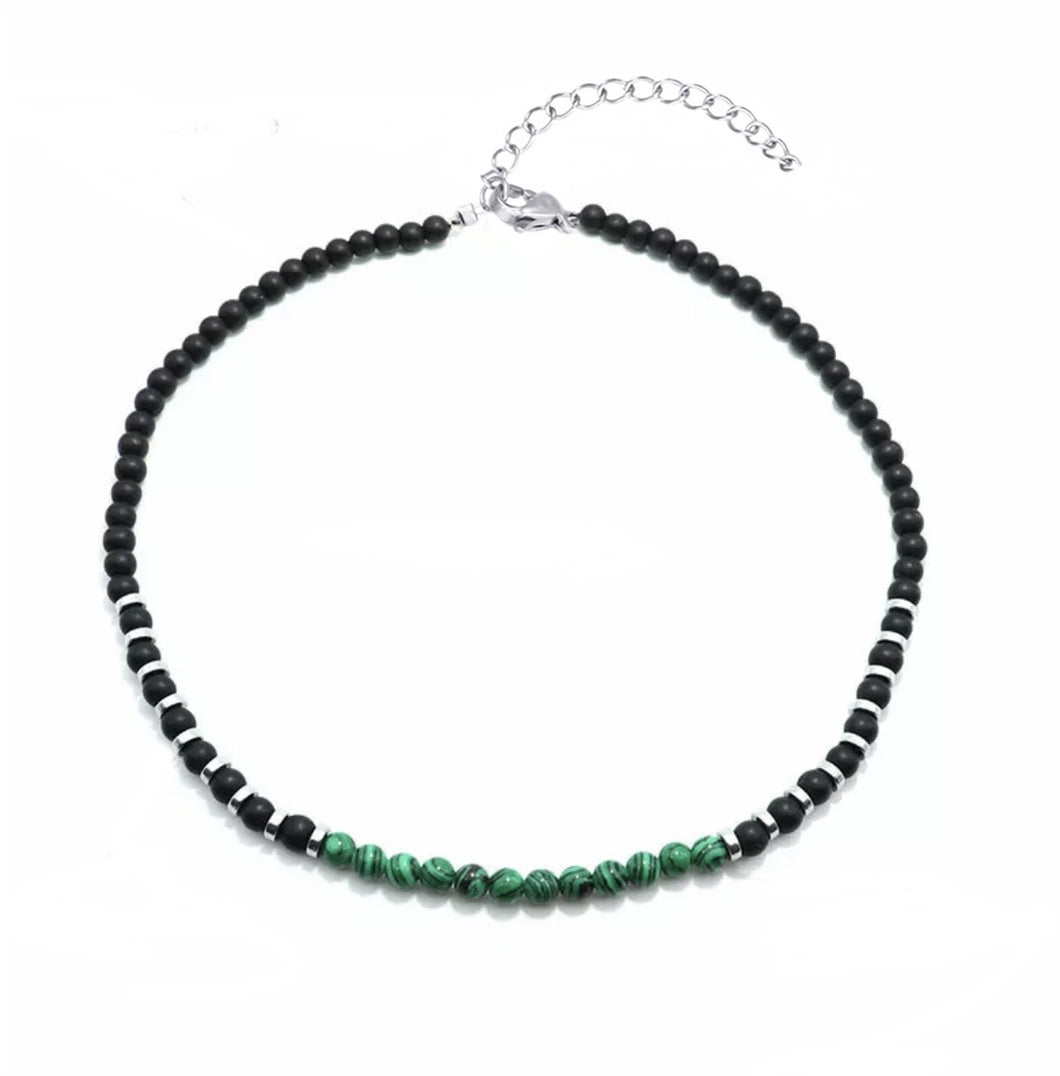 Collana Uomo Malachite