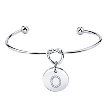 Carica l&#39;immagine nel visualizzatore di Gallery, Bracciale Nodo con Iniziale
