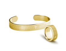 Carica l&#39;immagine nel visualizzatore di Gallery, Set Anello e Collana Padre Nostro
