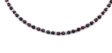 Carica l&#39;immagine nel visualizzatore di Gallery, Collana Sfere Pietre Naturali e Acciaio Crux
