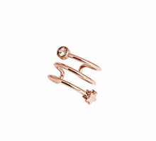 Carica l&#39;immagine nel visualizzatore di Gallery, Earcuff Stella e Punto Luce
