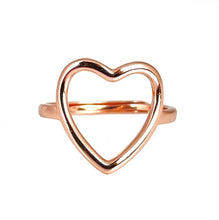 Carica l&#39;immagine nel visualizzatore di Gallery, Anello Cuore Forato in argento 925
