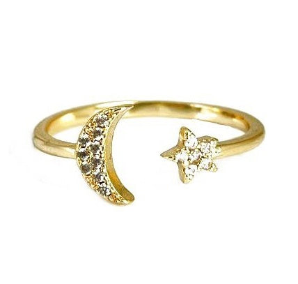 Anello Luna e Stella
