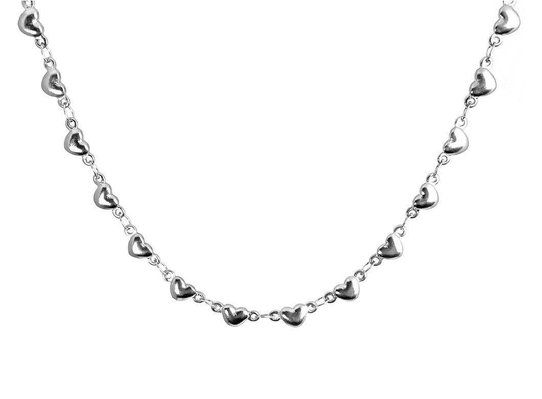 Collana Cuoricini Bombati