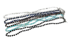 Carica l&#39;immagine nel visualizzatore di Gallery, Collana Sfere Pietre Naturali e Acciaio Crux

