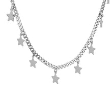 Carica l&#39;immagine nel visualizzatore di Gallery, Collana Mini Groumette e Stelle
