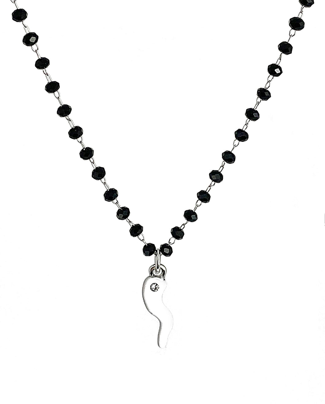 Collana Rosario Cornetto smaltato