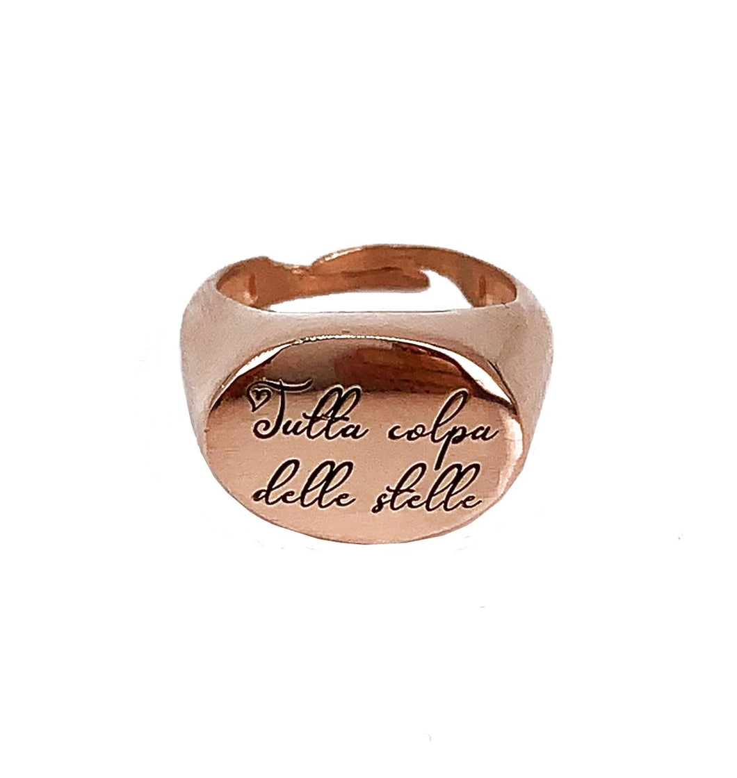 Anello Tutta colpa delle Stelle
