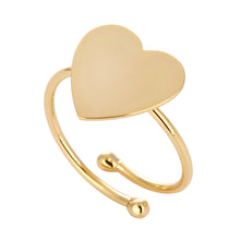 Carica l&#39;immagine nel visualizzatore di Gallery, Anello Cuore Plain Piercing
