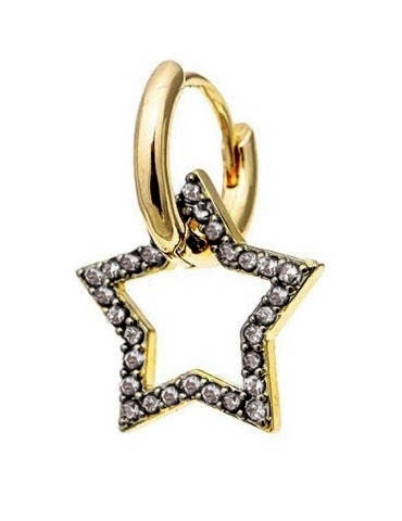 Mono Orecchino Big Star Pendente
