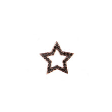 Carica l&#39;immagine nel visualizzatore di Gallery, Mono Orecchino Black Symbol Stud
