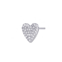 Carica l&#39;immagine nel visualizzatore di Gallery, Mono Orecchino Symbol Stud Silver
