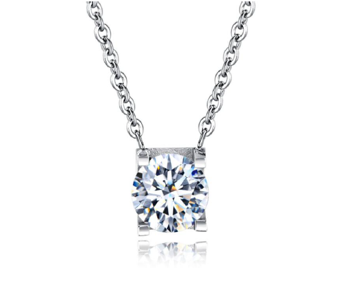 Collana Punto Luce in acciaio