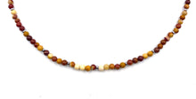 Carica l&#39;immagine nel visualizzatore di Gallery, Collana Sfere Pietre Naturali e Acciaio Indus
