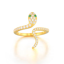 Carica l&#39;immagine nel visualizzatore di Gallery, Anello Snake in argento 925
